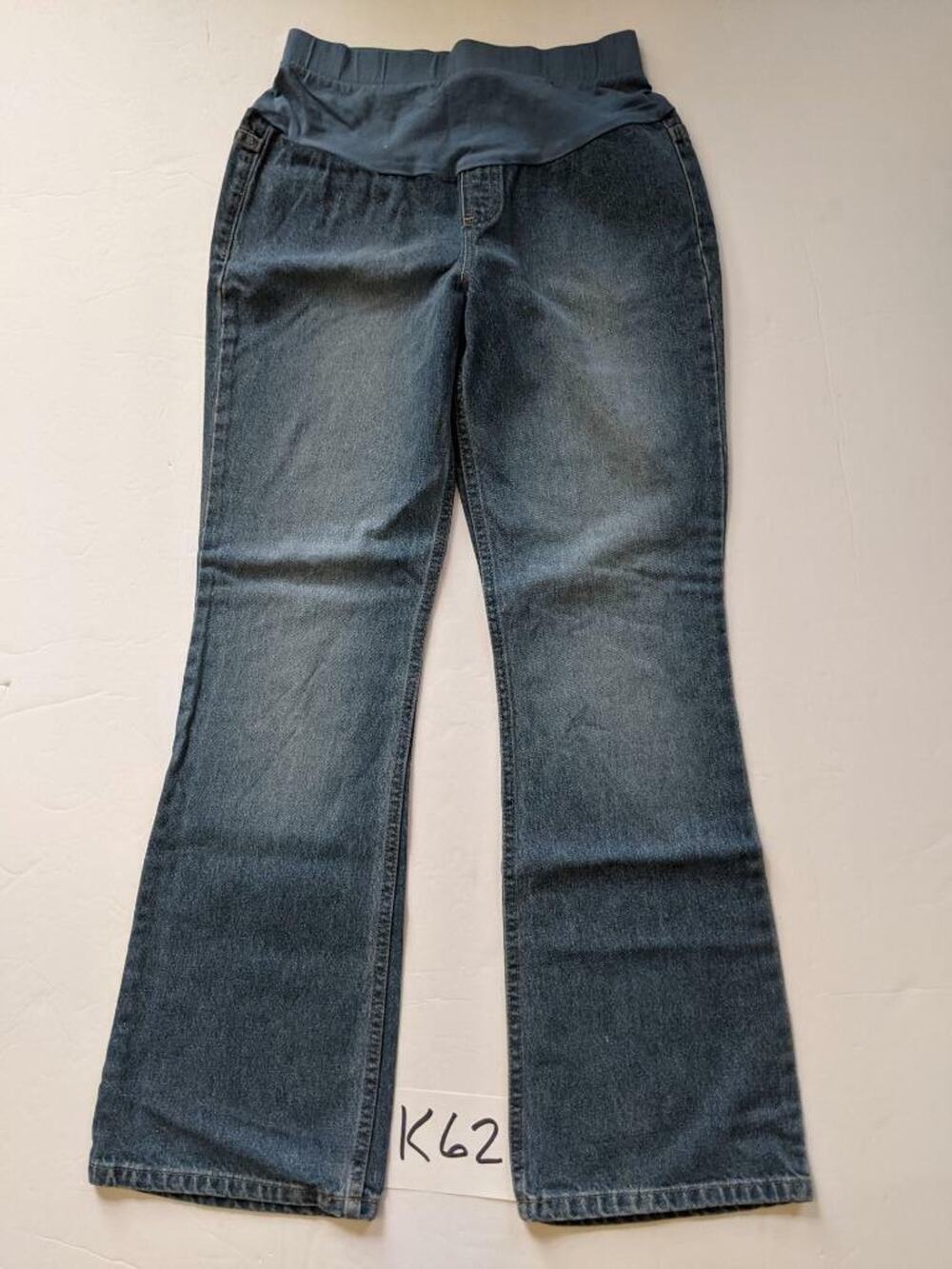 Motherhood Maternity Blue Jeans Size Small Boot Cut Tummy Panel -0522K62